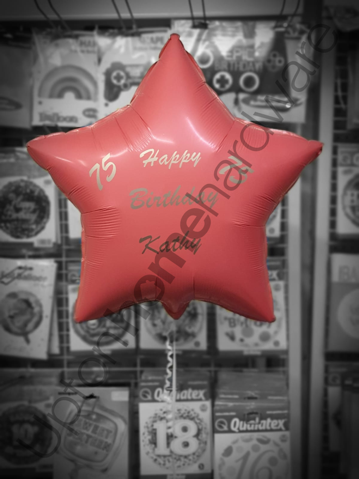 Personalised Pink Star
