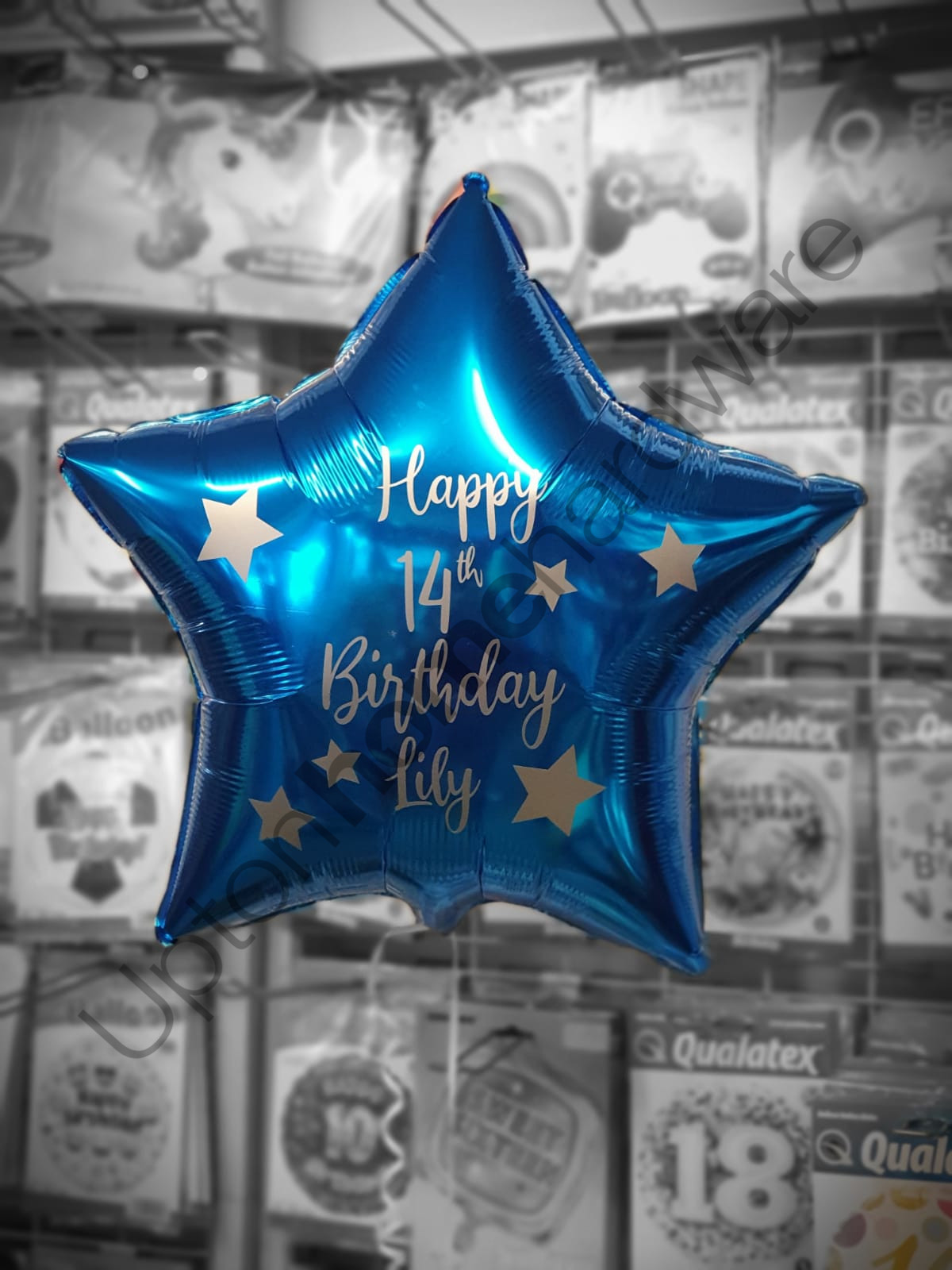 Personalised Blue Star